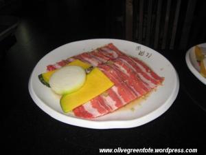 WoosamYeop, Thin Slice Beef @ SGD$28 a plate, very nice die die must try!!